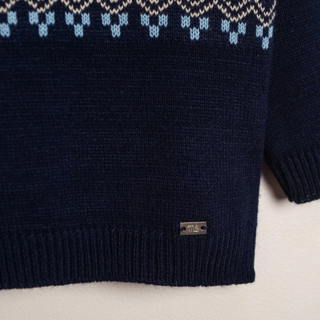 sweater con jacquard Willi